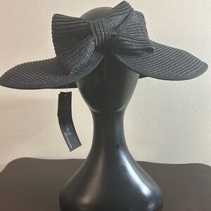 NWT- Women Summer Wide Brim Visor Hat UV Sunblock UPF 50 Foldable-Fits All